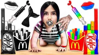 TUDO COLORIDO e PRETO POR 24 HORAS!