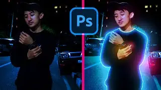 Glow Lighting Effect in Photoshop | How to DotCom