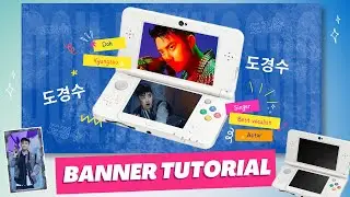 Doh Kyungsoo 도경수 - How to Make Kpop poster Edit Canva | Aesthetic Kpop Poster Tutorial