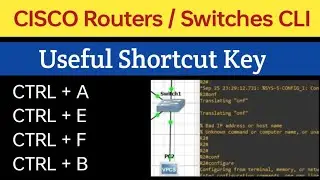 CISCO Router/Switch CLI usefull Shortcut key #cisco