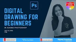 Digital Drawing for Beginners in Adobe Photoshop