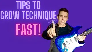 How To Build Guitar Technique [Program for FAST Results!]