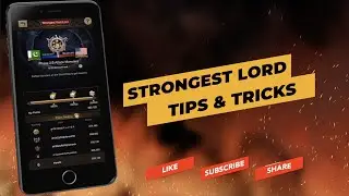 War and Order - The Strongest Lord Event Tips and Tricks