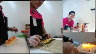 making Maki roll