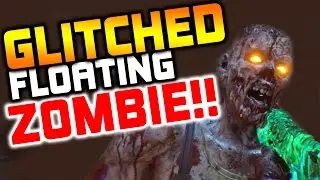 Glitched Floating Ghost Zombie on Der Eisendrache Black Ops 3