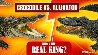 Crocodile vs  Alligator – The Ultimate Predator Showdown!
