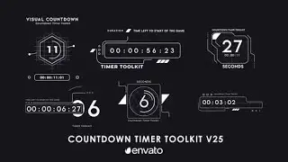 Countdown Timer Toolkit V25 After Effects Template Download