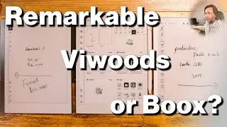 Remarkable 2 vs Viwoods AI Paper vs Boox Go 10.3 - Side-by-Side Comparison