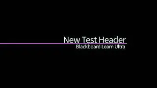 Sticky Test Header