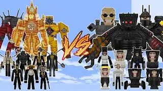 SKIBIDI DRILL MAN, CLOCK MAN vs JUGGERNAUT ASTRO TOILET, SKIBIDI TOILET | MINECRAFT PE BATTLE