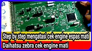 daihatsu zebra cek engine mati - step by step mengatasi cek engine espas mati