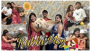 RAKSHABANDHAN VLOG 2024 ♥️ || *SUPRISE GIFT 🎁 * ||