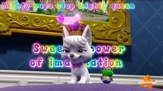 Paw patrol | mighty pups stop the mighty queen (clip) sweetie power of imagination 👑💎