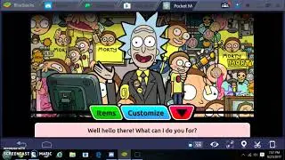 IM BACK! :D | 1st time playing pocket mortys | pc