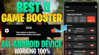 BEST GAMEBOOSTER 2024 || Get Max FPS & Fix FPS Shutters : No Root || Game Booster For Android 2024