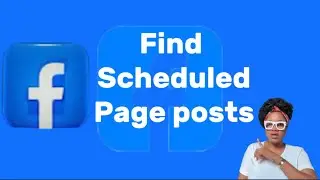 How to see YOUR  Scheduled posts on Facebook page.
