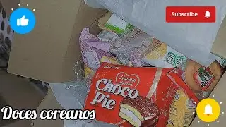 hoje vou mostrar para vocês #comprinhas na #shoppe doces coreanos #unboxing 🫶