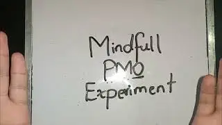 Watch this If you don't know how to perform the mindful PMO experiment