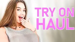 [4K] See-through lingerie try-on haul with Emilia 