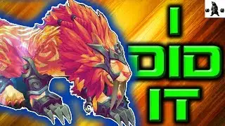 I GOT THE SKIN! Feral Looks Incredible. | WoW Legion