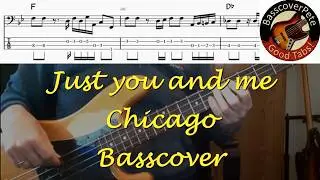 Chicago Just you and me. Bass Cover Tabs Score Chords Transcription. Bass: Peter Cetera