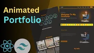 Reactjs And Tailwind CSS Animated Portfolio Website For Developers 2025 With Framer Motion