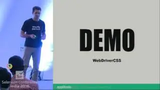 Advanced Automated Visual Testing With Selenium by Adam Carmi at SeConf16 India