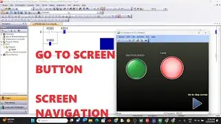 Mitsubishi HMI Screen Design & Navigation Tutorial