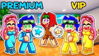 FAMILIA PREMIUM vs FAMILIA VIP en Roblox BROOKHAVEN!