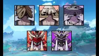 Genshin Impact | Nobushi and Kairagi Voice Lines and Attacks