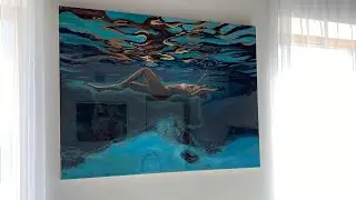 Рисуем девушку легко акриловыми красками