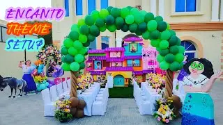 ENCANTO THEME BIRTHDAY SETUP | FULL SETUP ALL MATERIALS ARE DIY