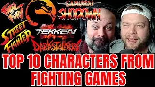 Top 10 Iconic Fighting Game Characters of All Time | Ultimate Showdown