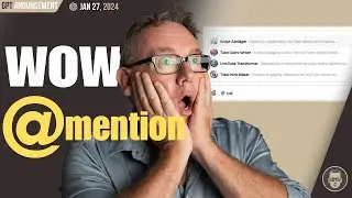 ChatGPT @mention (FIRST LOOK) This is incredible! @gpt