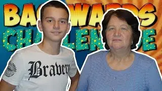 BACKWARDS CHALLENDGE С БАБУШКОЙ :D