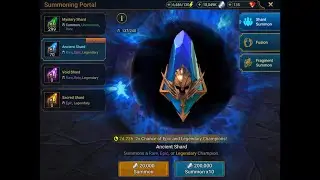 RAID Shadow Legends 2x Ancient Shard Summoning Event November 2021