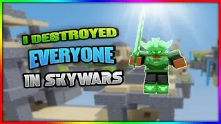 I dominated in the new Skywars mode!