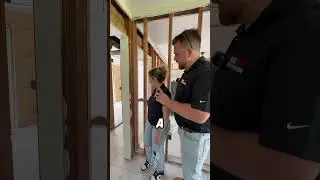 This is what old spray foam looks like!