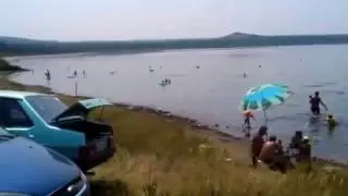 Солёные озёра близ Армавира