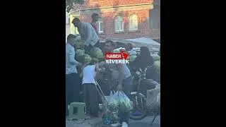 Siverek’te karpuz bir liraya düşünce