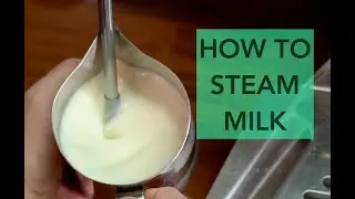 Steam Perfect Frothy Milk - 1 Minute Tutorial