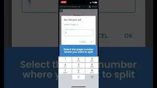 How to Split PDF using Document Scanner app on your iOS device