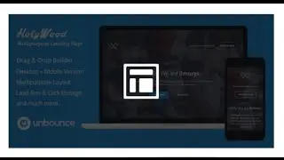 Unbounce Multipurpose Landing Page Template - Holy Wood by ilmosys Download