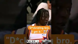 Bol Bol’s reaction to fouling Victor Wembanyama 😂😭