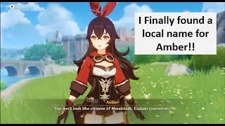 Finally found a local name for Amber! : Genshin Impact