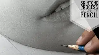 Smooth Skintone Process (Graphite Pencils) | PaulArTv