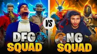 😨DFG Squad Vs 🥵@NonstopGaming_ Squad🔥| UN-LIMITED❤️‍🔥|Called us Hacker😈Free Fire In Telugu #DFG #NG