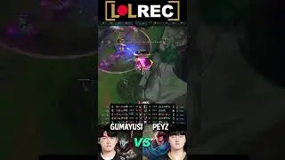 GEN Peyz vs T1 Gumayusi - YASUO vs JHIN ADC 