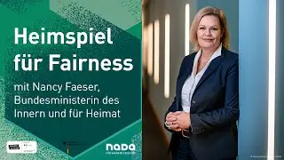 UEFA EURO 2024: #HeimspielfürFairness mit Nancy Faeser