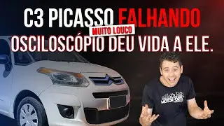 C3 Picasso falhando, muito louco, osciloscópio deu vida a ele.
